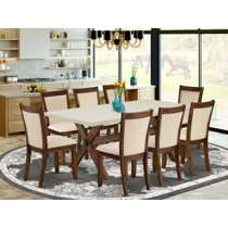 Sofia vergara savona ivory 5 pc discount rectangle dining room with wood back chairs